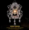 American Vintage Crystal Chandeliers Lights Portage European Franse klassieke droplight home indoor eetkamer slaapkamer corridor balkon galerij hangende lamp