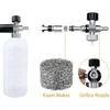 Water Gun & Snow Foam Lance Pcs 1.1 Mm Cannon Orifice Nozzle And Maker Set Thread Mesh Filter For 3000 PSIWater