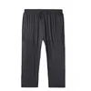 Men's Pants Summer Sports Plus Size 11XL 12XL Men's Straight Trousers Thin Ice Silk Quick-drying Loose Casual Tide