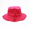 22ss dam herr hattar med bred brätt sommar Le Bob Artichaut Bucket Hat 56-58cm