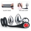 Ensemble de plug anal en acier inoxydable Set Toys Butt Pild Massageur personnel pour les femmes couples de stimulation SM