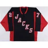 Sj98 2017 Nieuwe CHL 27 Odessa Jackalopes Heren Dames Jeugd 100% Borduurwerk cusotm elke naam elk nummer Hockey Jersey Snelle Verzending