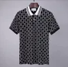 Mew 22 Top Quality Summer S Designer Camicie Uomo Casual Piquet Polo Moda Snake Bee Ricamo Jersey di cotone Polo Uomo Nero Blu Verde Rosso Marrone Magliette