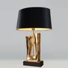 Настольные лампы скандинавские легкие роскошные золотые настольные лампы Современная творческая керамика гостиная гостиная спальня Декоративное освещение e27