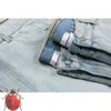Hip Hop Streetwear Damange Hole Askyurself Jeans Parers Men Women Four Seasons T220803