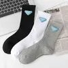 Men's Socks Designer socks Luxury Classic Letter Triangle Fashion Iron Standard Pure Cotton High Tube 3 Pairs weed elite L3OI