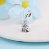 Belle Fille Danse Dangle Charms Perles 925 Perle En Argent Sterling Fit Pandora Bracelet Perles Fabrication De Bijoux DIY Pour Les Femmes Cadeau De Noël Accessoires 790014C01