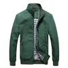 Bomber di qualità Solid Giacca casual da uomo Primavera Autunno Capispalla Mandarino Abbigliamento sportivo Giacche da uomo per cappotti maschili M5XL 6XL 7XL 220813