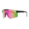 Occhiali da ciclismo fossa occhiali da sole viper marca rosa a doppia lente a specchio polarizzato a specchio Tr90 telaio Uv400 protezione con custodia