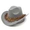 Berets Mistdawn Enfants Enfants Western Boys Cowboy Hat Girls Cowgirl Casse avec un groupe tassel tressé pour Halloween Masquerade Partyberets