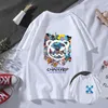 2022 New Summer T-shirt da uomo Stampa graffiti Girocollo Manica corta Moda Cotone Morbido Micro-elastico Quick Dry Top Street Style Coppia Abbigliamento M-3XL