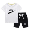 100% Cotton Children Brand Short Sleeve Sets Suit Summer Toddler T-shirt Shorts 2pcs/set Boys And Girls Leisure Wear Outfits 2-8 Years