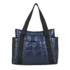 Bolsa feminina para mulheres bordando linha de algodão de algodão Moda de grande capacidade Bolsa de designer sacos de luxo cor sólida quadrada 220505