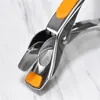 Stainless steel anti-scalding bowls pliers non-slip grab pliers silicone handle kitchen tool multi-function chuck bowl lifter JLB15281