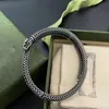 Nail Designer Lettera G Bracciale da uomo Gioielli Donna Acciaio inossidabile placcato oro Non allergico Non sbiadisce mai