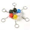 Ball Compass Compass Portable Outdoor Bulchains Backpack Pendant Keyring Key Chaine