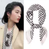 Tiktok Net Red Hot Bell Printing Elegant Cravat Atmosphere Bow Tie Sechreen Sungren Spring Summer Beach Shawl Mashing 38li