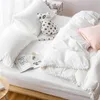 Simple Nordic Cotton 1.8m Bed Sheet Pure Girl Heart Four-piece Set Washed Duvet Cover Bedding