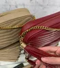 Słynne torby crossbody z prawdziwej skóry WOC małe damskie LOU męskie torby luksusowy projektant MINI moda torba na ramię aparat fotograficzny złoty łańcuszek portfel na zakupy etui etui na karty