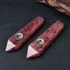 ICE StrawQuart Quartz Healing Crystal Reiki Gemstone Smoking Crystal Pipe