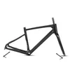 Bike Frames 2022 Come Carbon Gravel Frame Thru Axle 12x142mm Disc Brake Cyclocross 700Cx45C Road Frameset With Fork 12x100mm