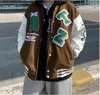 남자 야구 재킷 패션 패션 대형 힙합 유니esx 패션 브랜드 캐주얼 느슨한 코트