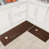 Tapijten 1 stvige niet-slip oliebewijs absorberend lichtpolyester tapijt voor woonkamer moderne keukenmat badkamer trugcarpets