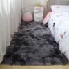 카펫 북유럽 스타일 블랙 그레이 파우더 블루 레드 현대 디자인 침실 거실이 아닌 미끄럼 장식 카펫 요가 쿠션 카펫 카펫 카프