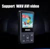RUIZU X68 X55 X26 Sport-MP3-Player mit Bluetooth, verlustfreier Clip-Musik-Player, unterstützt FM-Radio, Aufnahme, Video, E-Book, Schrittzähler, TF-Karte
