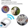 Yanzeo PET Microchip RFID EMID Animal Handheld Reader 134.2 ID Scanner Registro de chip recarregável Tag FDX-B ISO 11784/11785 AR180