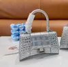 designer sacshandbags femmes sacs de cr￩ateurs de mode Crocodile Mod￨le Sac ￠ provisions Lady Luxury Crossbody Shiny Style Spowerbag Ins High Quality
