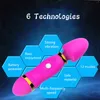 G-Spot AV Vibrador Impermeable para Mujeres Adultos sexy Masajeador Juguetes Ajustable 12 Velocidad Bajo Estimulador de Clítoris Con Batería Artículos de Belleza