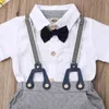 Citgeett Summer Baby Child Baby Boy Short Sleeve Tops Blouse-/Pants Outfit Overall Clothing Summer Set J220711