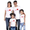 Custom Family Clothing Tshirt Matching Outfits Summer Lovely Mom Dad Kids Me Baby Father Mother Daughter Son Girl Boys Clothes 220704