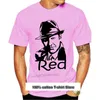 Camisetas masculinas camiseta vermelha Raymond Reddington A lista negra da lista preta do presente das mulheres, camiseta solta camiseta