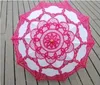 Dance Props Umbrellas Photography Wedding Craft Lace Cotton Embroidery Umbrella Enough Flower