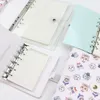 A5 A6 6 Ringar Insert Papper Produkt 90 sidor Loapping-Leaf Refill Papers för tidskrift Anteckningsbok Månadsvis Veckor Planner Budget Binder Refillable