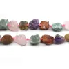 Gemas de pedra preciosa de cristal bruto natural de Crystal Gems Roughs Stone 15 polegadas Chakras Healing Gemstone Shoes Loose Beads