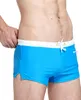 Mäns shorts ankomst sommar manlig stil dragskonvatten trosor med främre blixtlåsficka snabbt torr elastisk fitness strandstammar