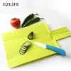 Huggblock Nonslip Choping Board Plastic Folding Cutting Board Portable Kitchen Board Flexibel Camping Cooking Accessory2846612354