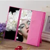 Portable LED Light Make -up Mirror Vanity Lights Compact Make -up Pocket S Cosmetische handvouwen LED LAMP 220509