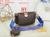 2022 Nuevo estilo Alto Qulity Bags Classic Womens Handbags Ladies Composite Tote PU Cuero Embrague Bolsa de hombro Monedero femenino