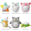 Enfants Peluches En Peluche Sommeil Led Nuit Lampe En Peluche Animal En Peluche Jouets Avec Musique Étoiles Projecteur Lumière Bébé Jouets Pour Filles Garçon 220531