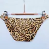 Men Briefs Underwear Sexy leopard print Briefs bulge pouch Men Bikini jockstrap Low waist breathable Gay Underpants Man HT033 T220816