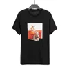 2022 Mode Heren T-shirt Zomer T-shirt Hoge Kwaliteit Mens Stylist T-shirt Hip Hop Mannen Vrouwen Zwarte Korte mouw Tees Maat M-XL