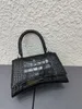 Designer axelväska halvmåne tramp handväska plånbok plånbok bokstav krokodilmönster vanligt krokodilspänne handtag geometrisk lyxhandväska för kvinnor