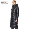 Miegofce 2019 معطف من المألوف سترة Wimed Warmed Parkas Bio Fluff Parka Coath Hight Quality Female Winter Collection T200319