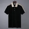 남자 폴로 스타일리스트 셔츠 고급 이탈리아 남자 폴로 블라우스 탑 품질 2022 디자이너 의류 짧은 슬리브 패션 남성 여름 티셔츠 아시아 크기 m-3xl