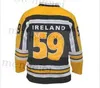 C26 Nik1 Custom 2020 Vintage Irland Guinness Touca 59 Hockey Jersey Broderi Stitched Anpassa något antal och namntröjor