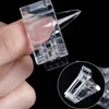 False Nails Nail Tips Quick Building Clip Set Plastic Fake Finger Polish Extension Mold UV Gel LED Manicure Art Builder Tool Prud22